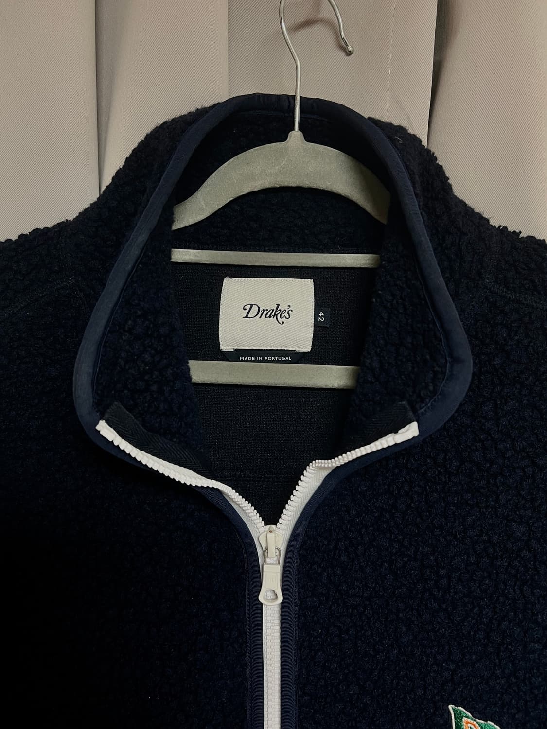 드레익스 플리스 42사이즈 네이비 상품이미지2