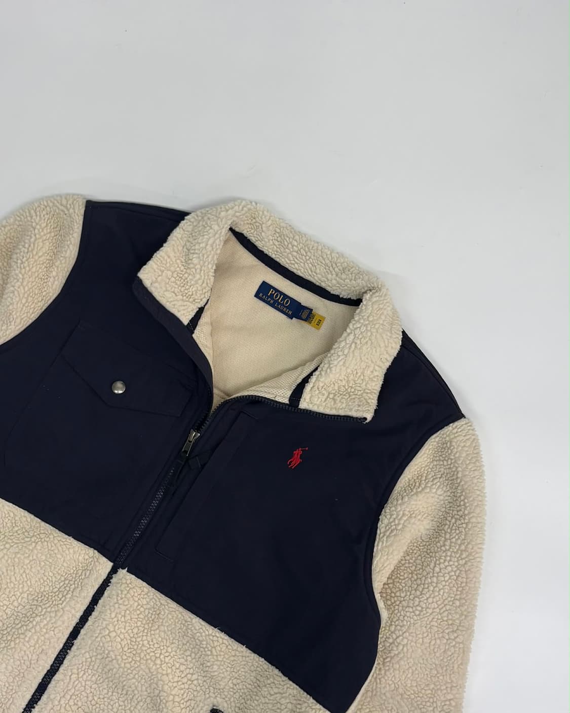 [L] 폴로 랄프로렌 신형 큐알 하이브리드 플리스 자켓 상품이미지7