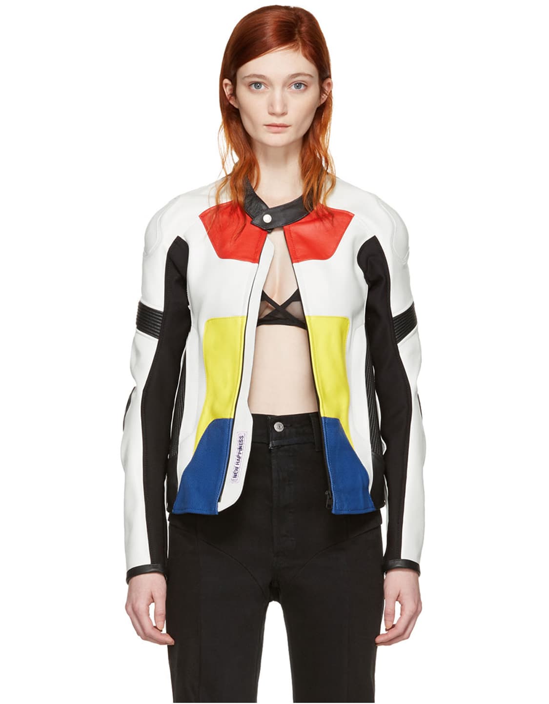 Alyx 알릭스 화이트/블랙 모토 레이싱 자켓 상품이미지9