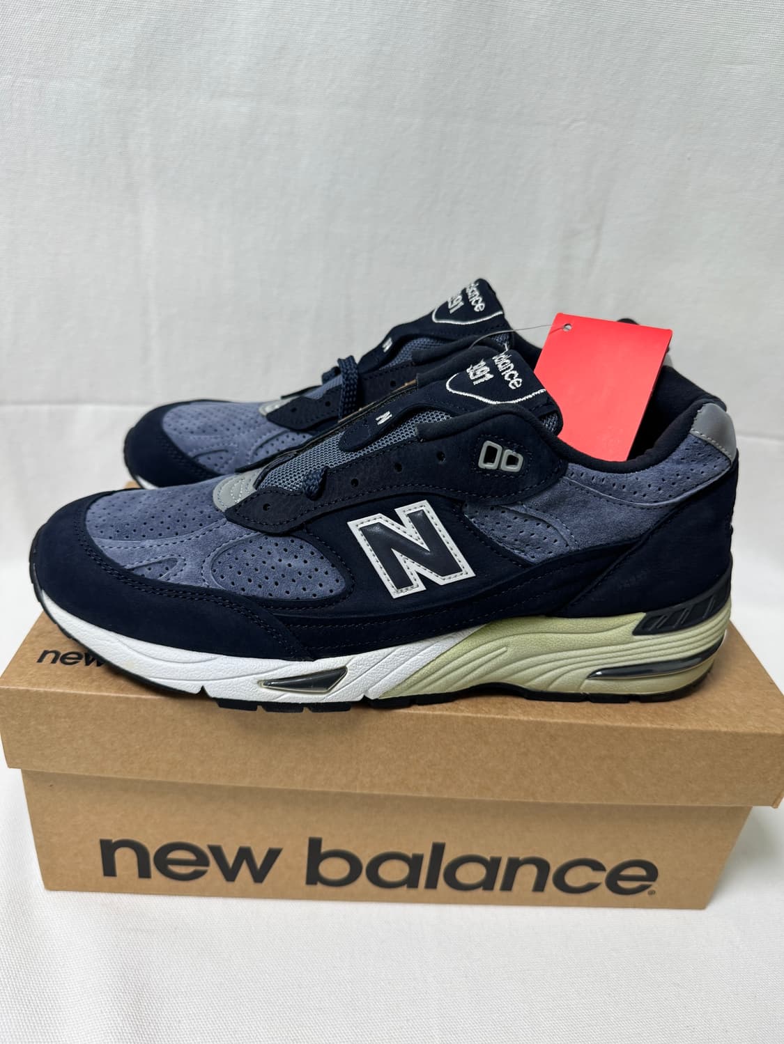 뉴발란스 991 네이비 그레이 270mm 메이드인UK 상품이미지1