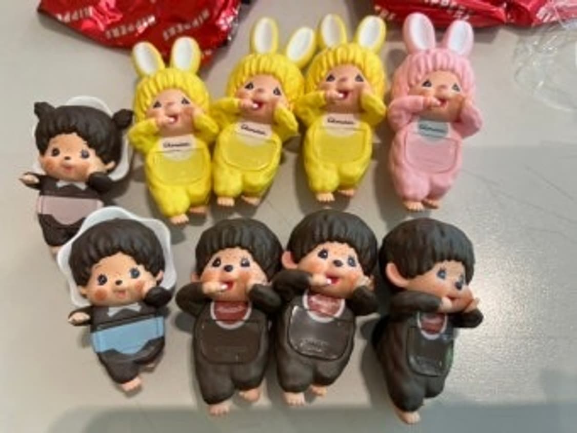 몬치치 히퍼 치무탄 옐로우 비닐미개봉 상품이미지1