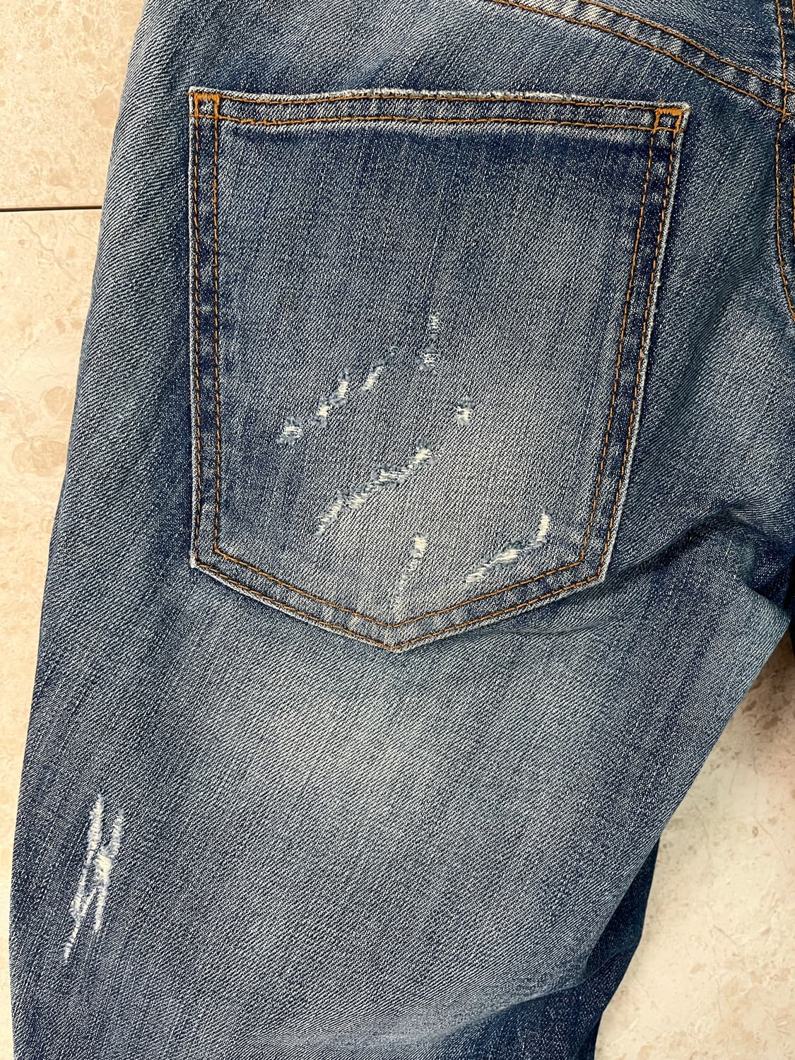 돌체앤가바나 데미지 워싱진 44(28-29인치) 정품 상품이미지4