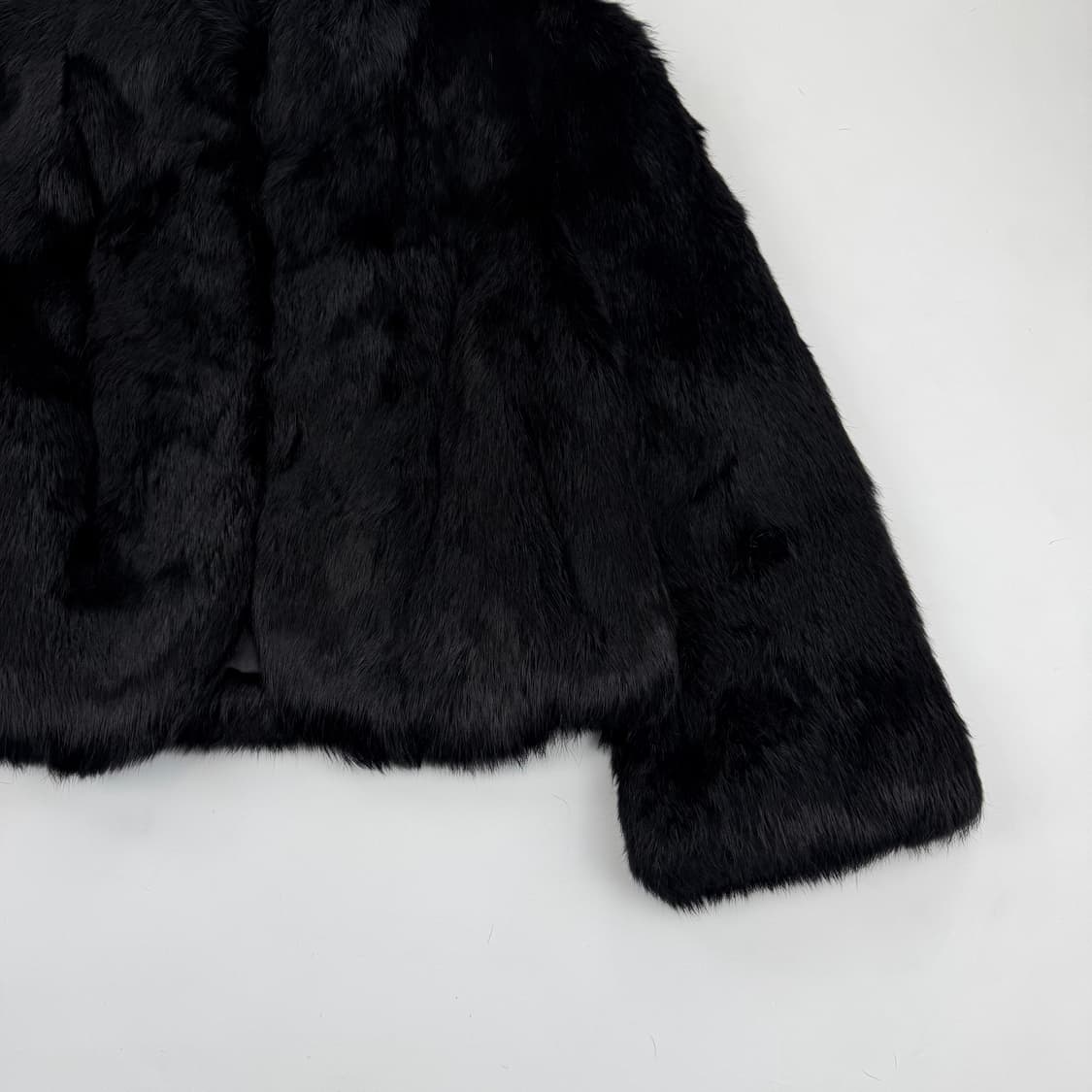 토끼털 퍼 자켓 상품이미지5