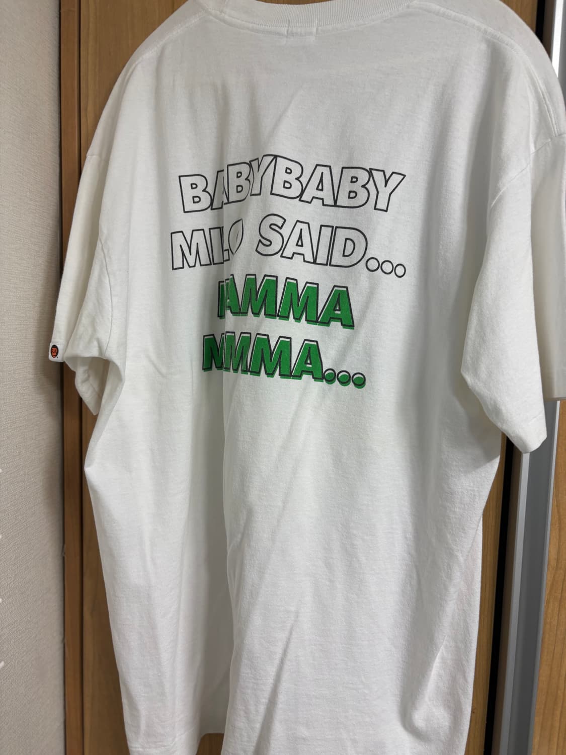 베이프 bape 베이비마일로 반팔 L 상품이미지2