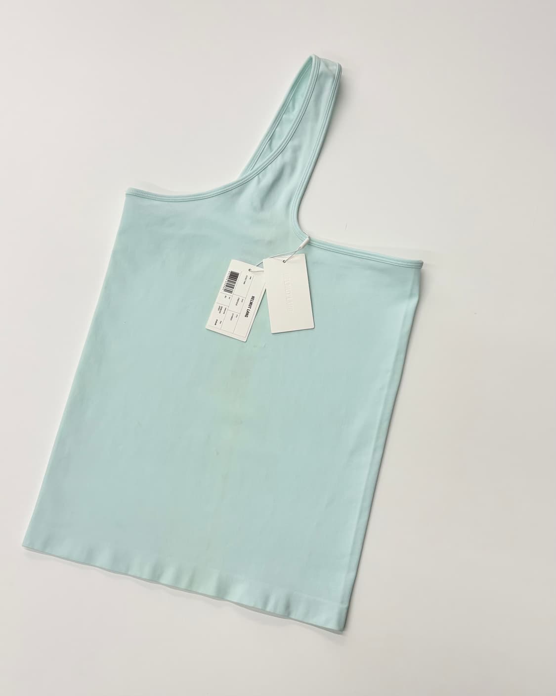 HelmutLang 헬무트랭 우먼 블루 컷아웃 심리스 탱크탑  상품이미지1