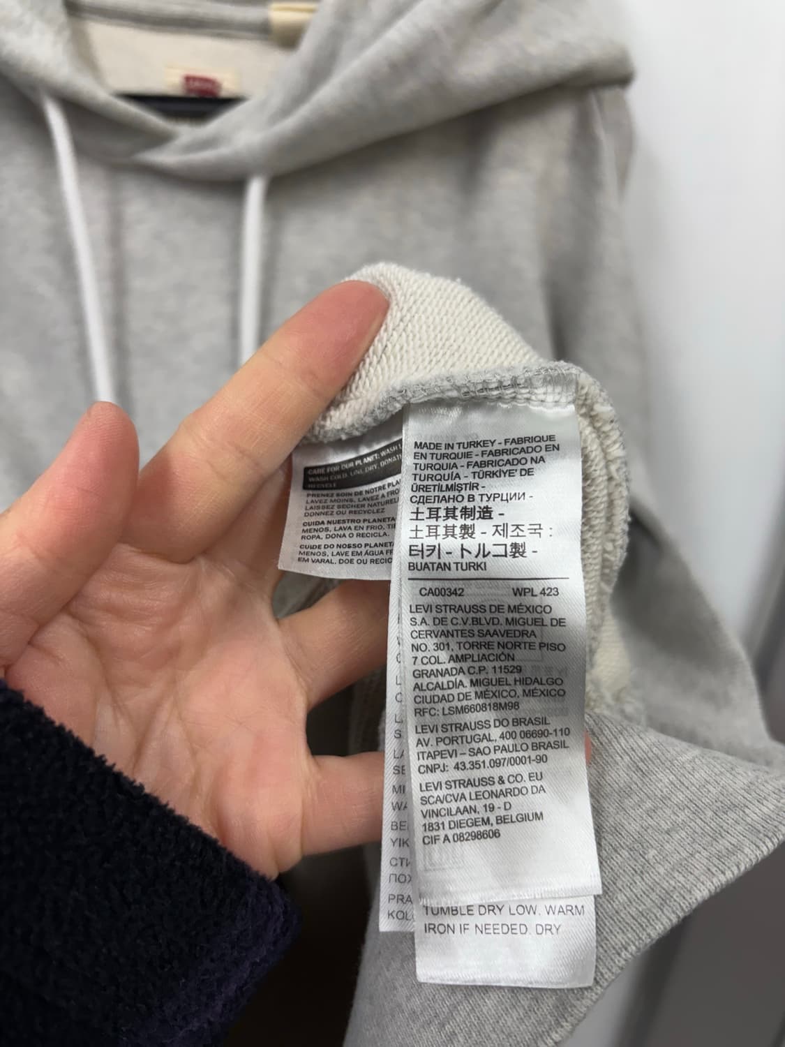 리바이스 후드티 상품이미지6