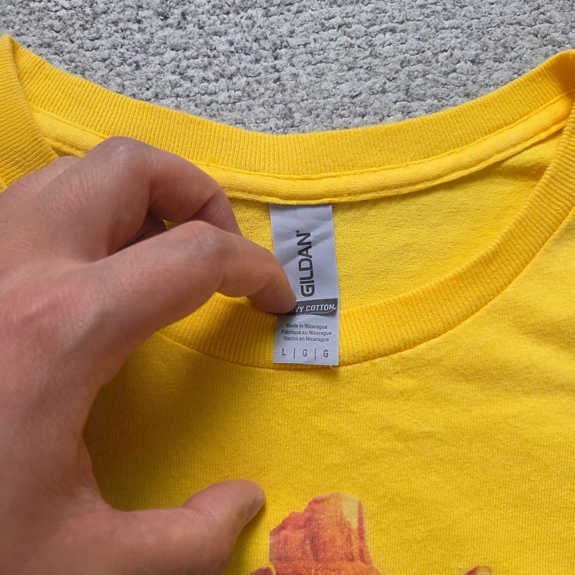Gildan 빈티지 반팔 티셔츠 L(100) 상품이미지4