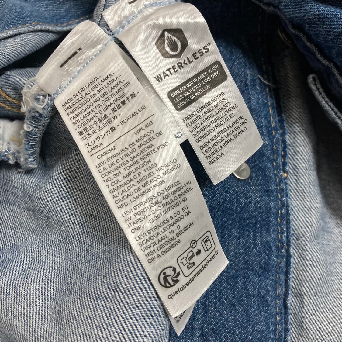 리바이스 시그니처 탭 데님 트러커 자켓 상품이미지5