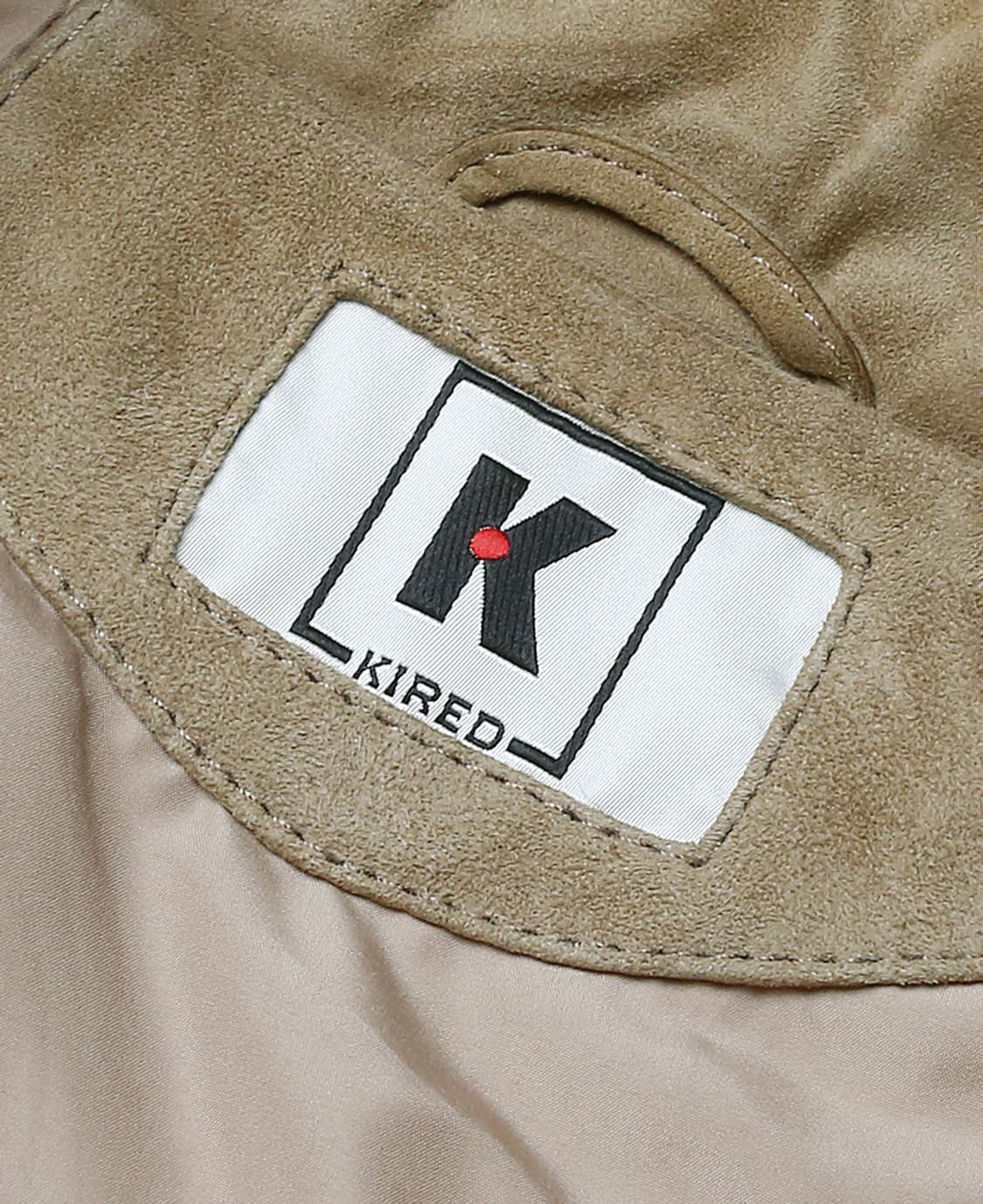 키레드 [Kired] 키톤 럭셔리 베이지 램스킨 스웨이드 베스트 상품이미지6