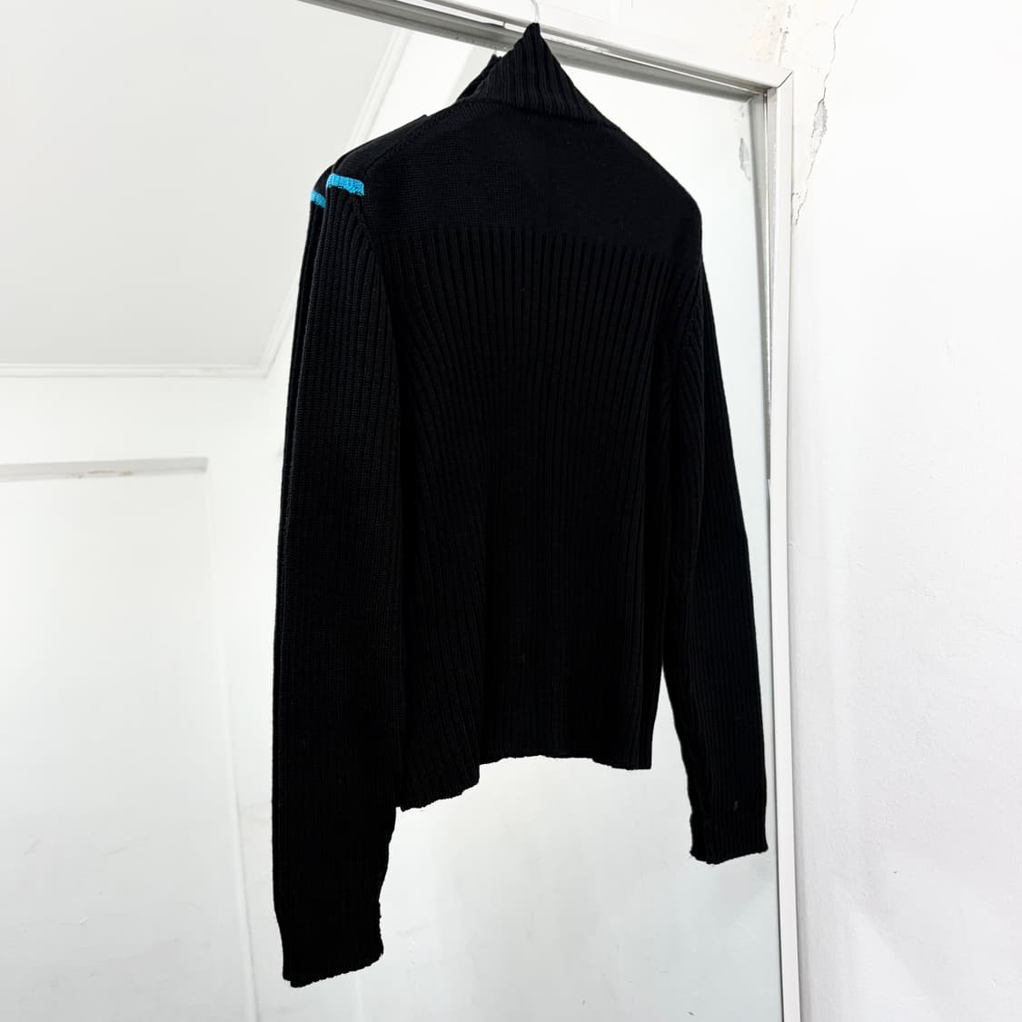 버버리 런던 메리노울 니트 자켓 상품이미지5