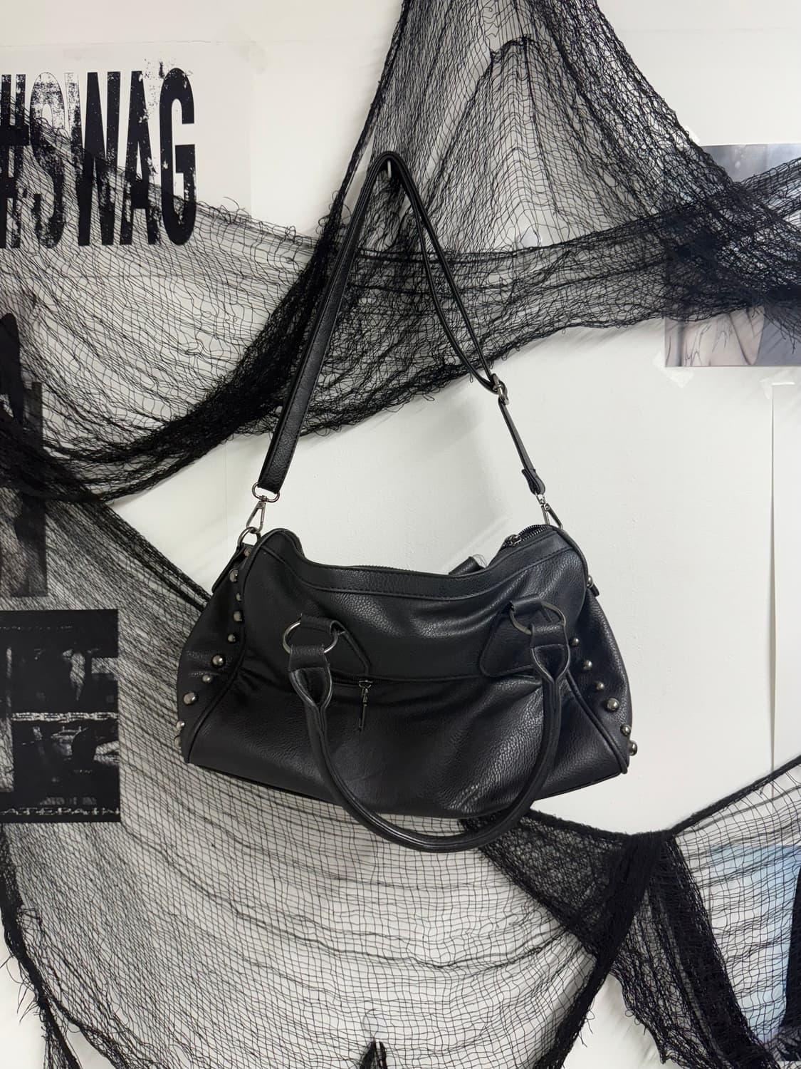 Punk mood skull studs bag 상품이미지3