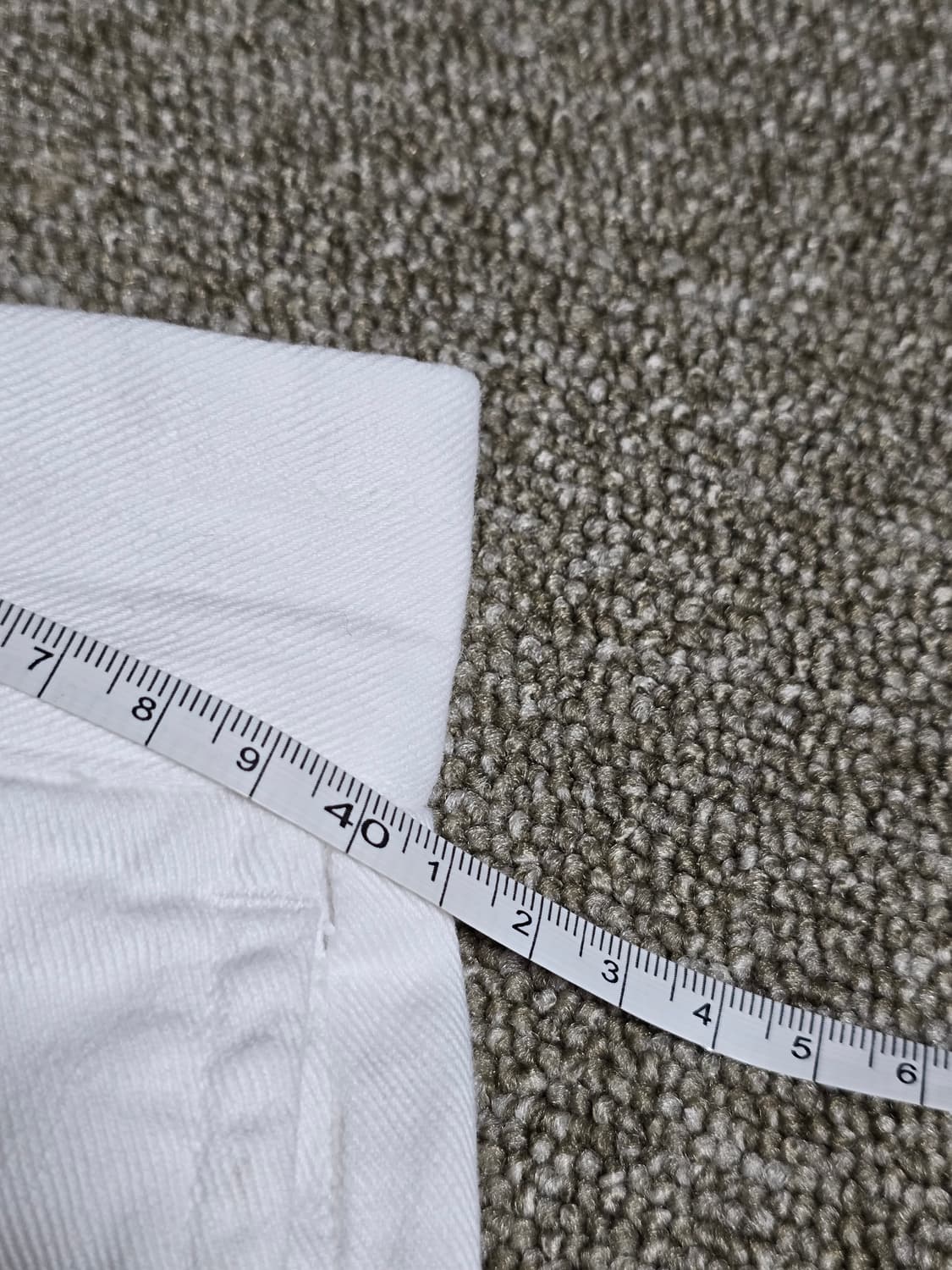 타임원클로딩 엣라코 워크팬츠 32 화이트 트라우저 부처프로덕츠 Timew 상품이미지6