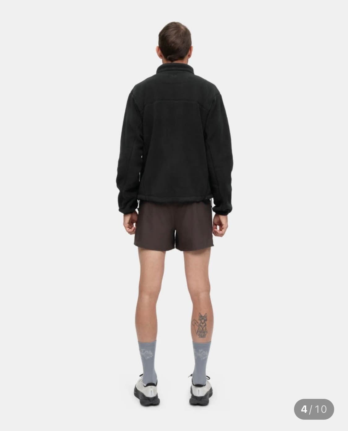 portal 포탈 Fleece jacket black M 상품이미지3