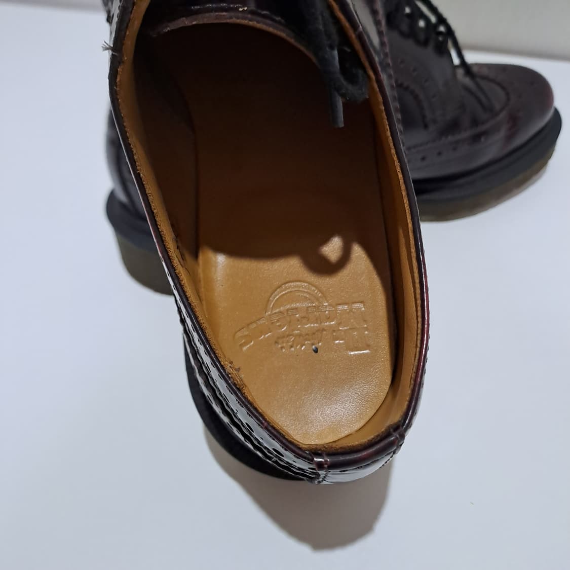 (택포) 닥터마틴 3989 버건디 윙팁 UK4 B431 상품이미지7