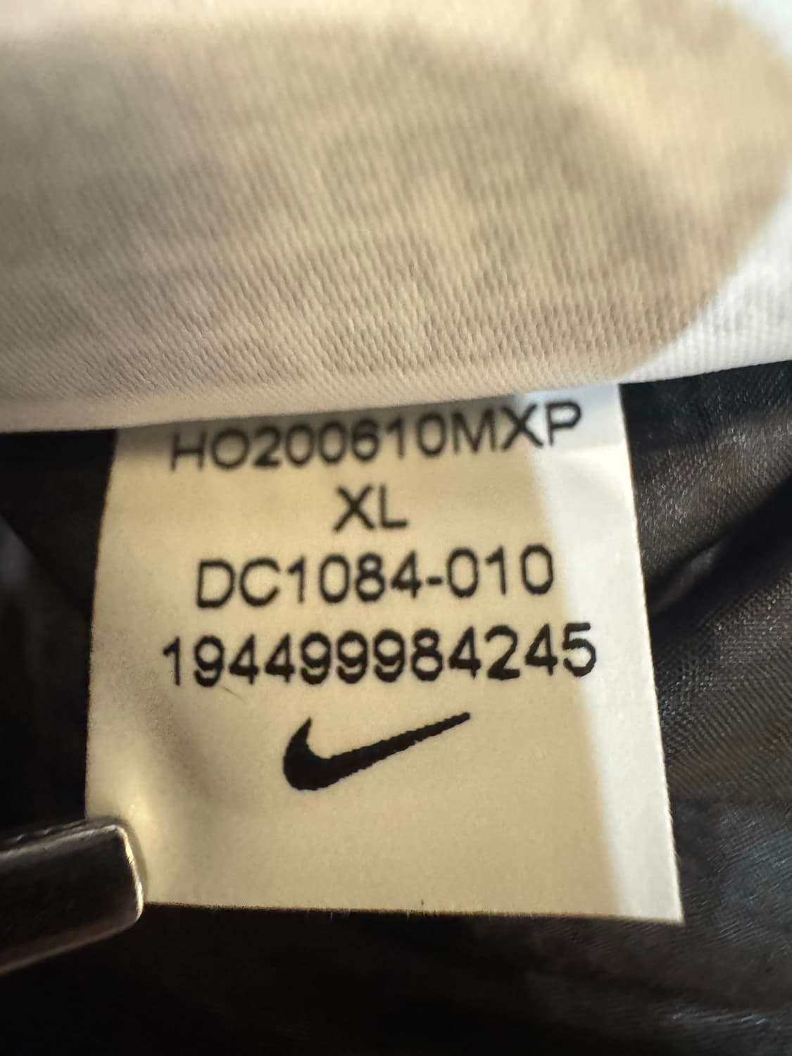 [XL][110] 스투시 x 나이키 인슐레이티드 자켓 블랙 US/EU 상품이미지9