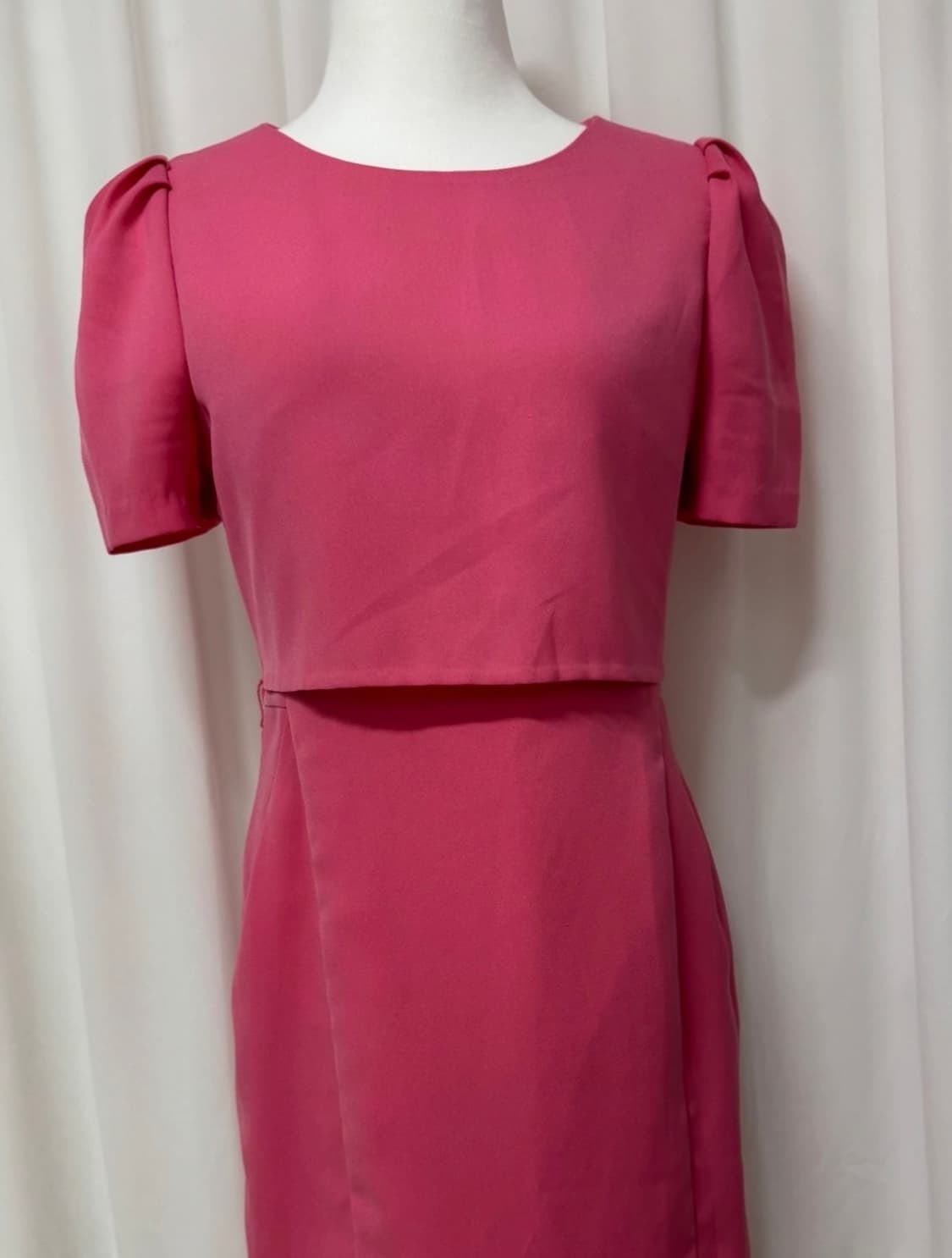 Roem 로엠 핑크 미니 원피스 상품이미지6