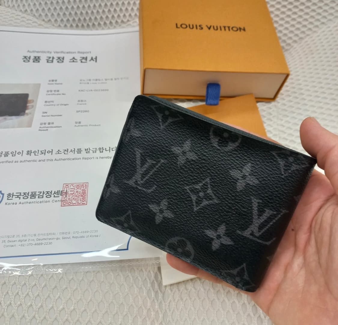 루이비통 모노그램 이클립스 반지갑  상품이미지3