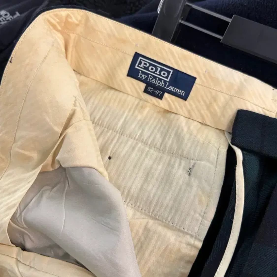 폴로 랄프로렌 블랙워치 체크 바지 상품이미지5