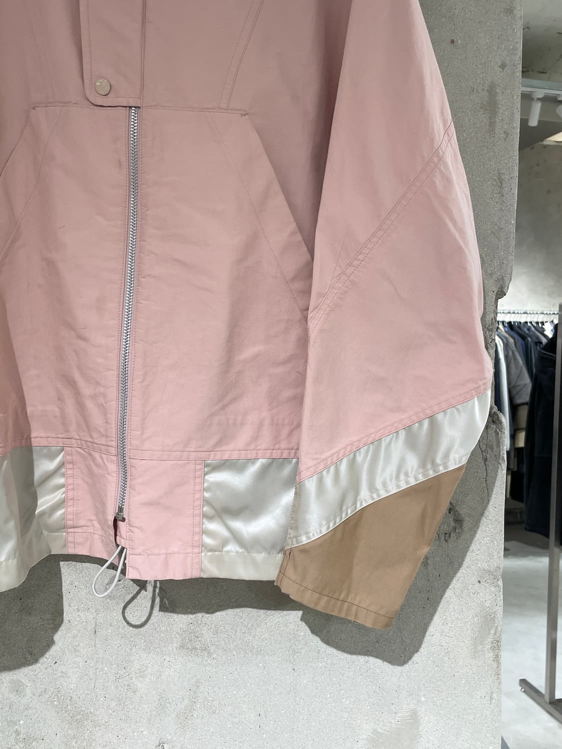 토가 비릴리스 21A/W 핑크 패널 라이트 웨이트 자켓 상품이미지5