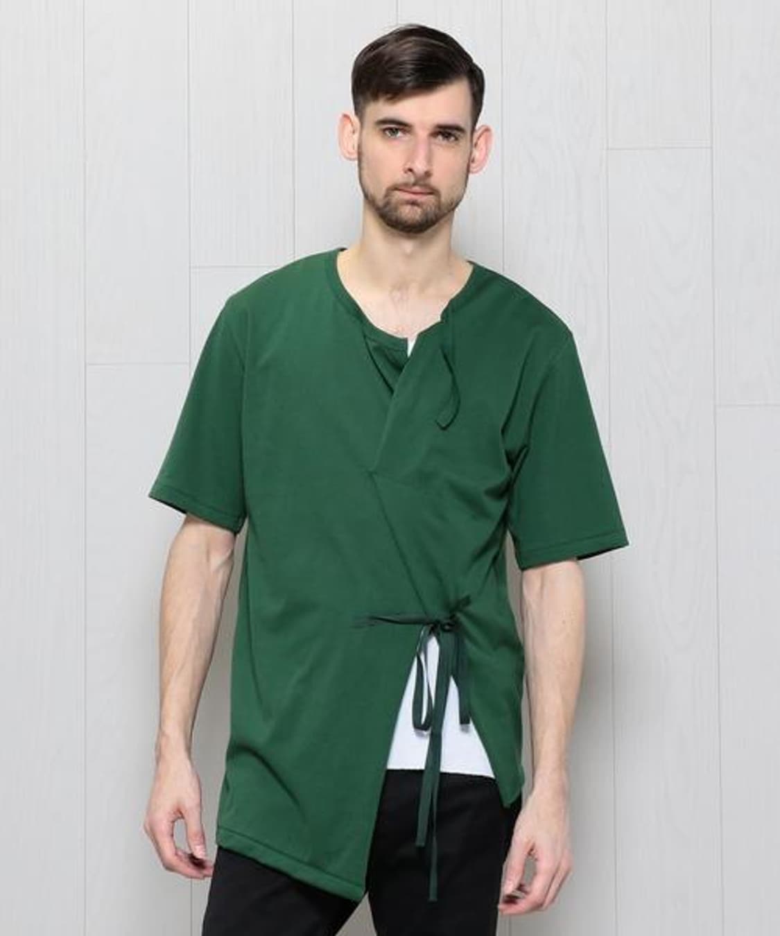 BED J.W. FORD 17ss 컷아웃 브이넥 티셔츠 상품이미지3