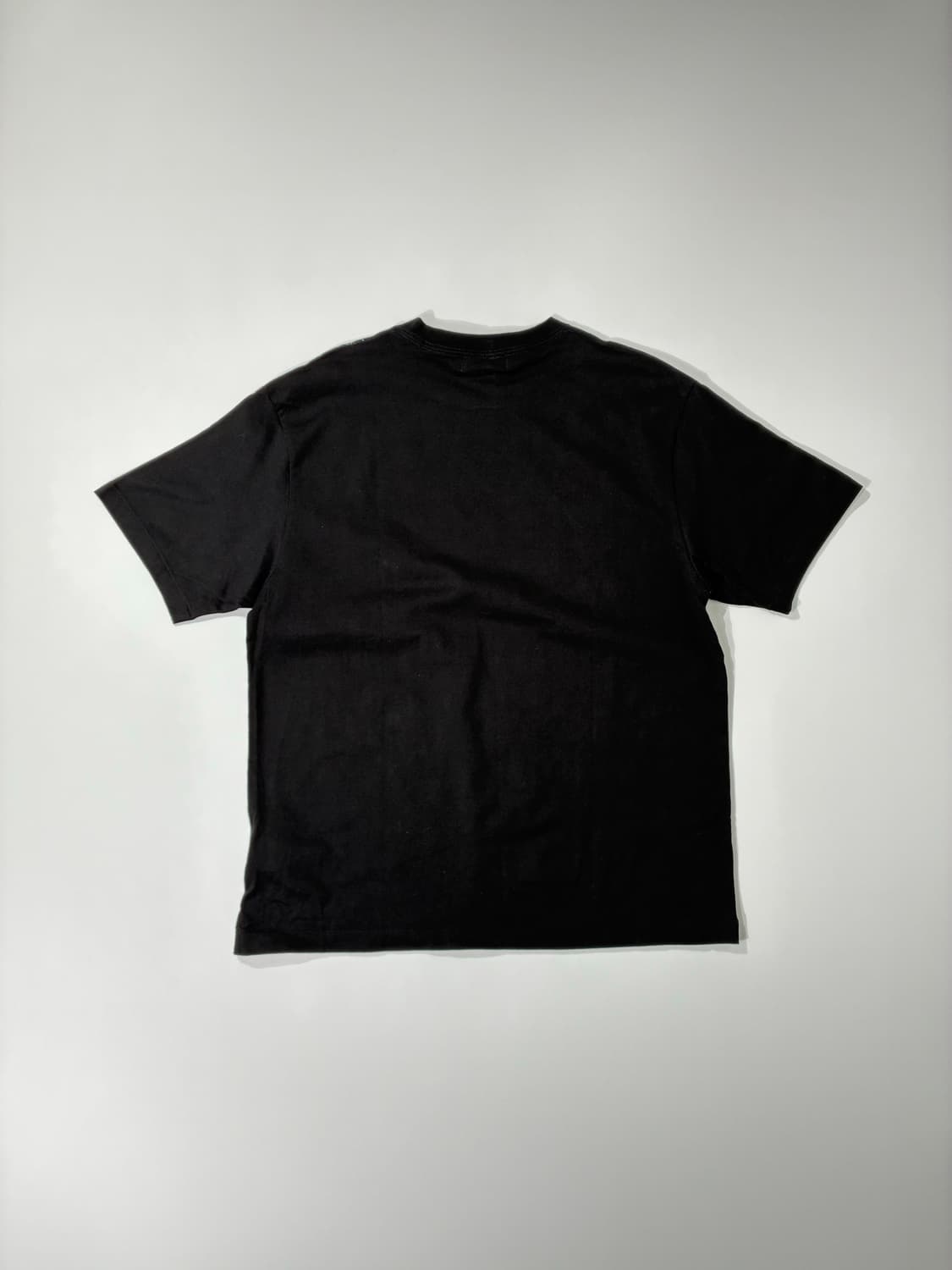 Y'S 와이즈 요지야마모토 케이블 니트 디지털 프린트 티셔츠 블랙 상품이미지3