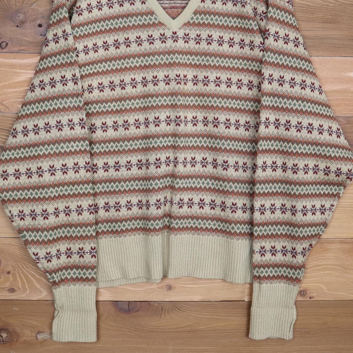 폴로 페어아일 브이넥 니트   상품이미지3