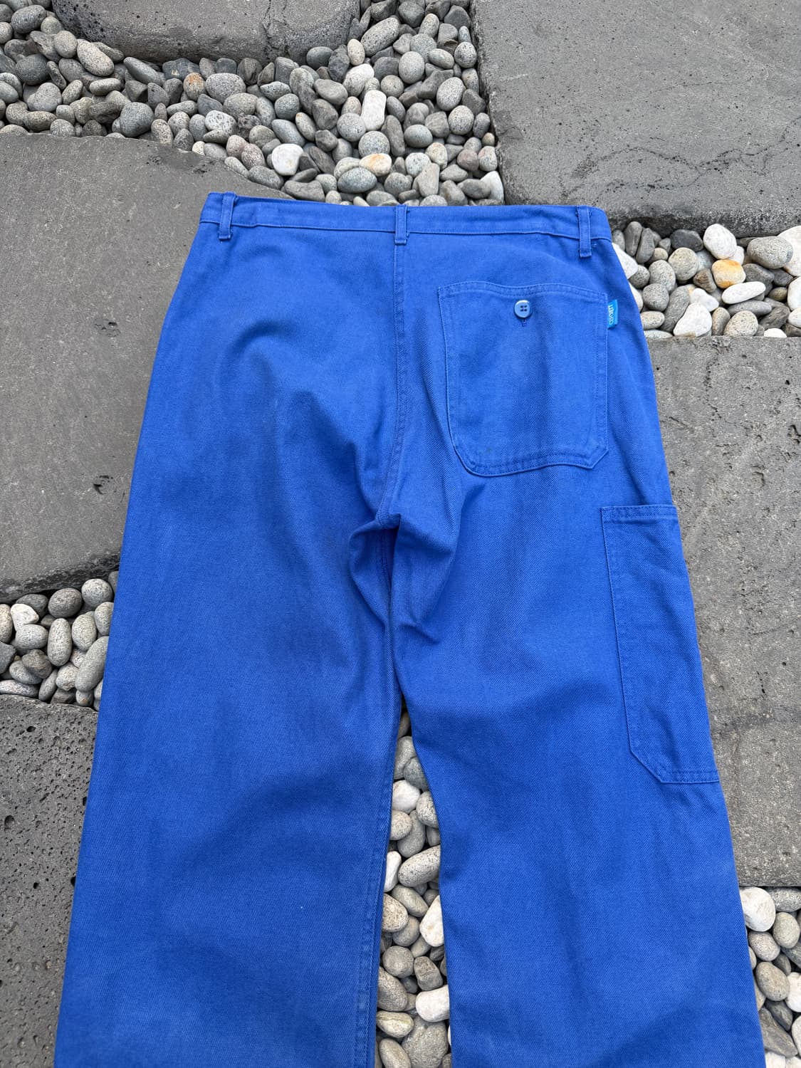 OLD VINTAGE WASHED BLUE FRENCH 프렌치워크팬츠 상품이미지8