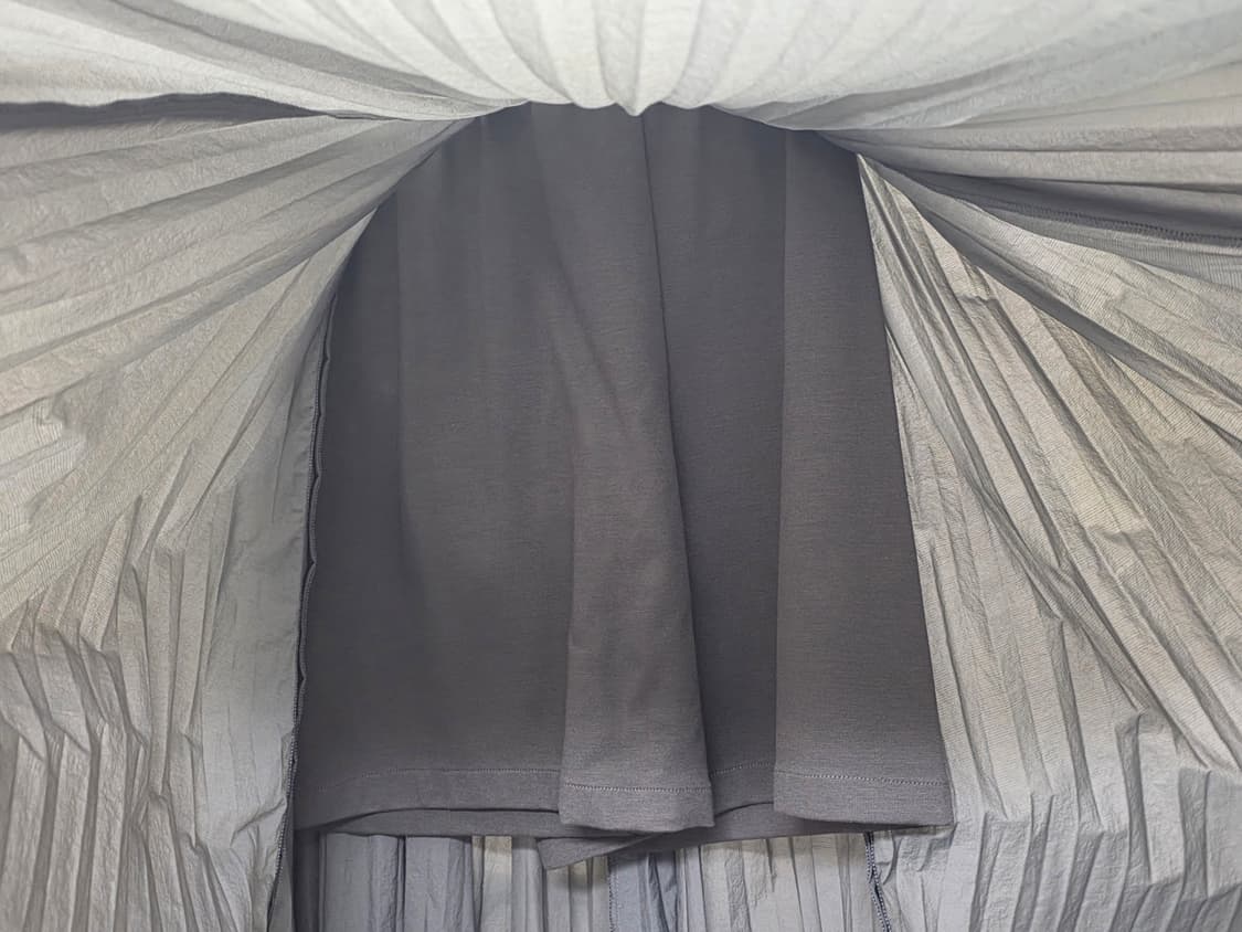 더캐시미어 밴딩 스커트 26~28 플리츠 주름 롱스커트 WM71 상품이미지5