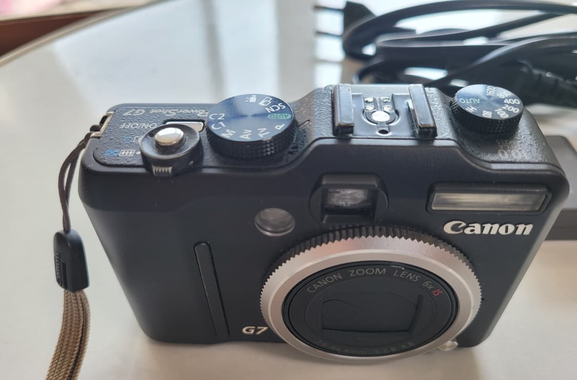 캐논 디카 G7 레트로 카메라 상태 좋음 상품이미지3