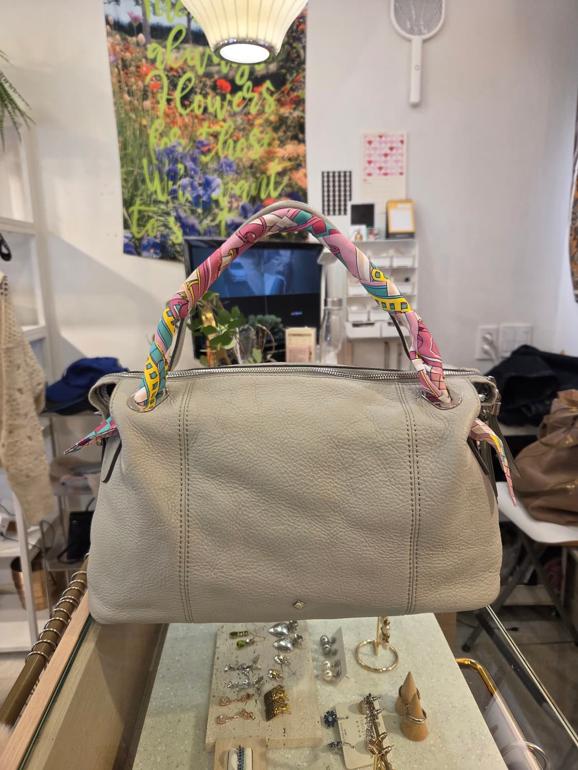 ALPHARD 알파드 채정안백 리얼레더 토드백 상품이미지1