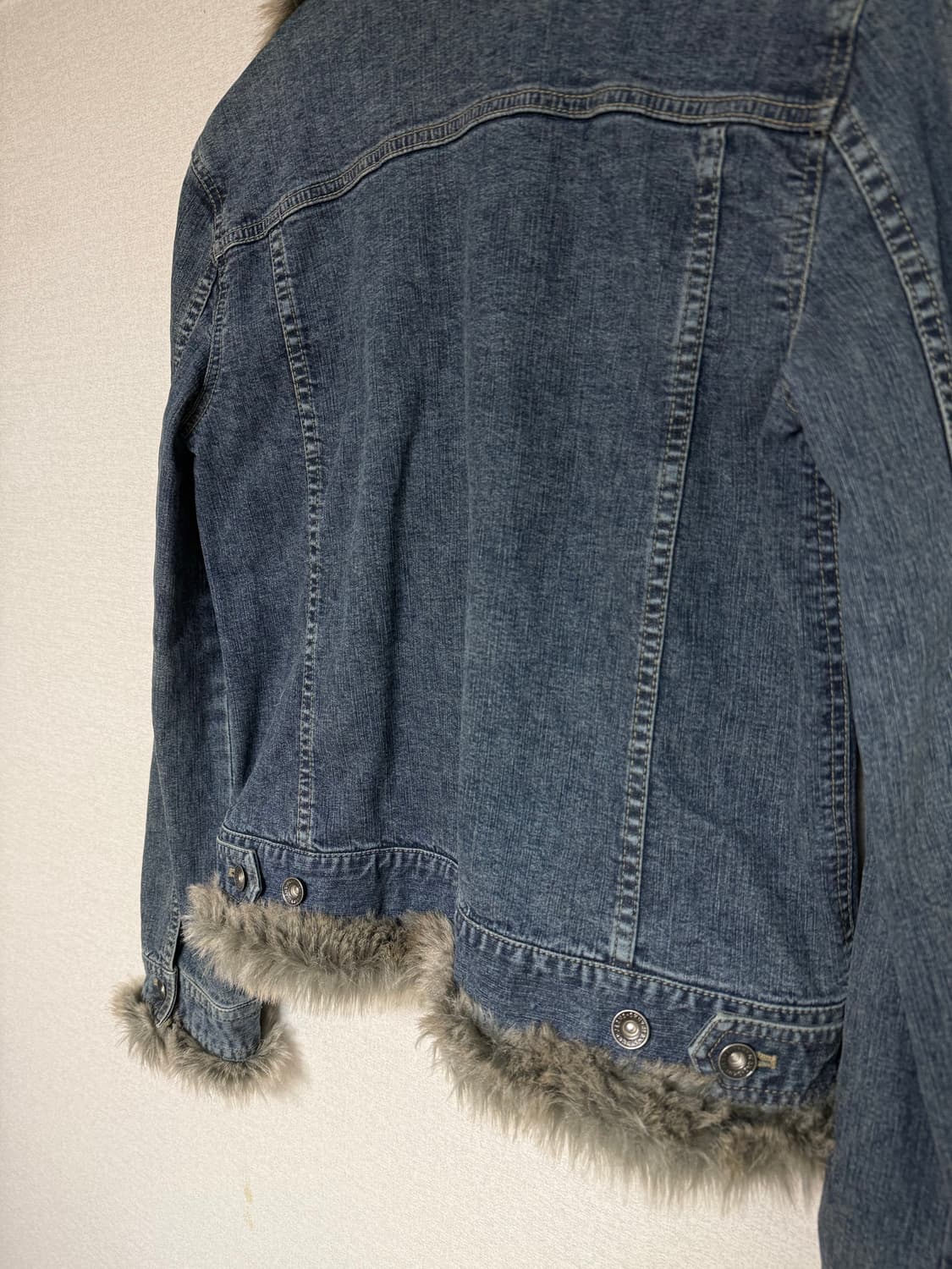Dkny 데님 자켓 데님 퍼트리밍 자켓 상품이미지5