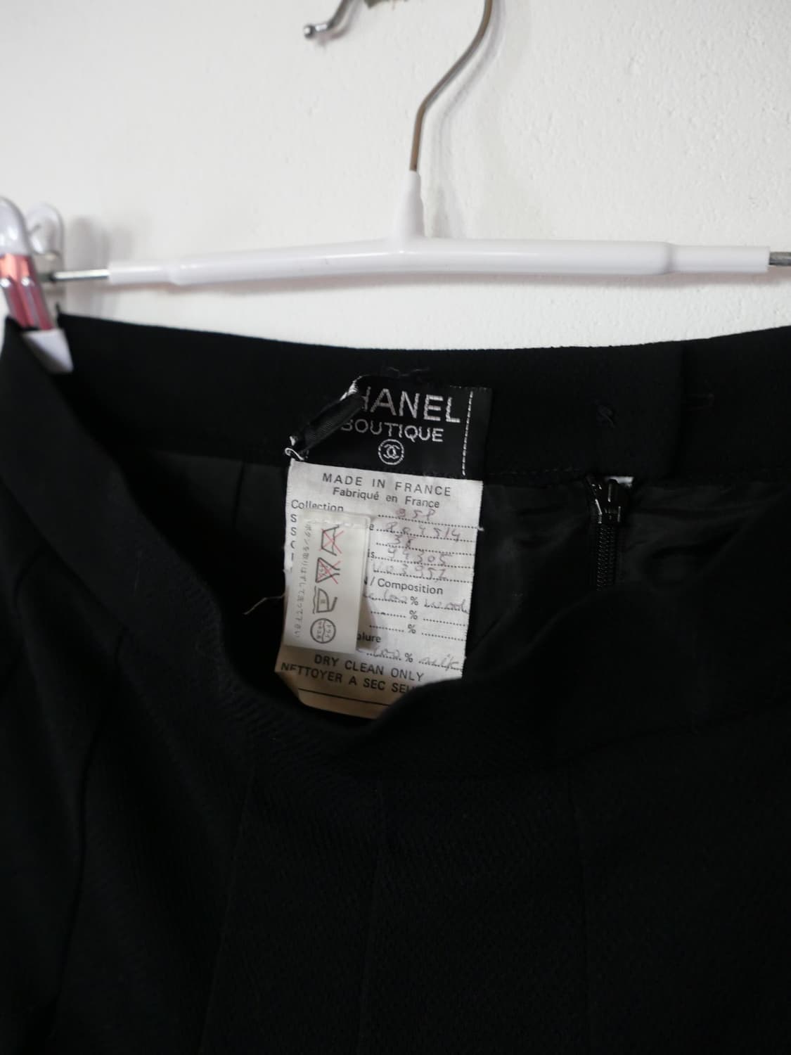 Chanel 80s pleated skirt 상품이미지3