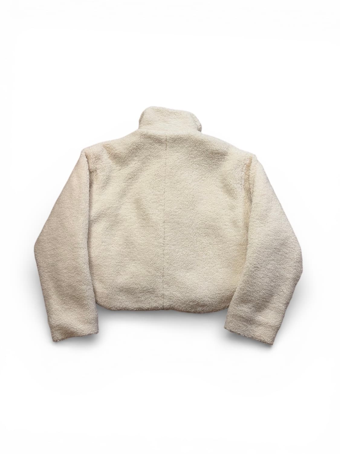 벨리드 토글버튼 크롭 쉐르파 크롭 자켓  상품이미지2