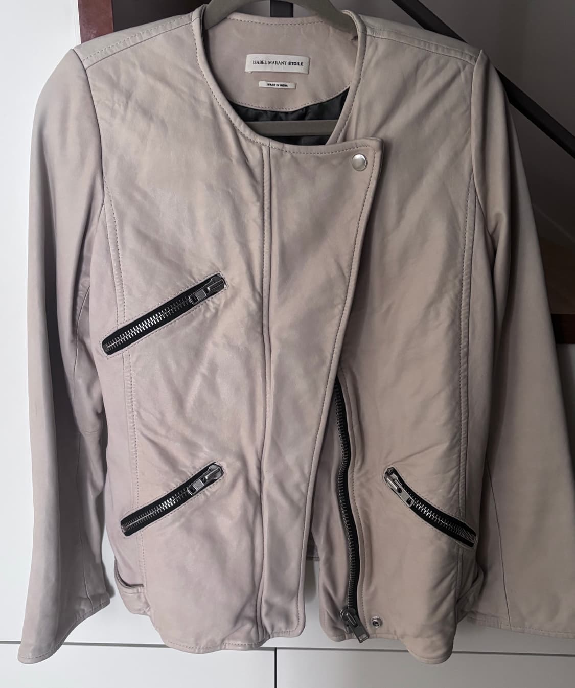 이자벨 마랑 가죽 재킷 상품이미지1