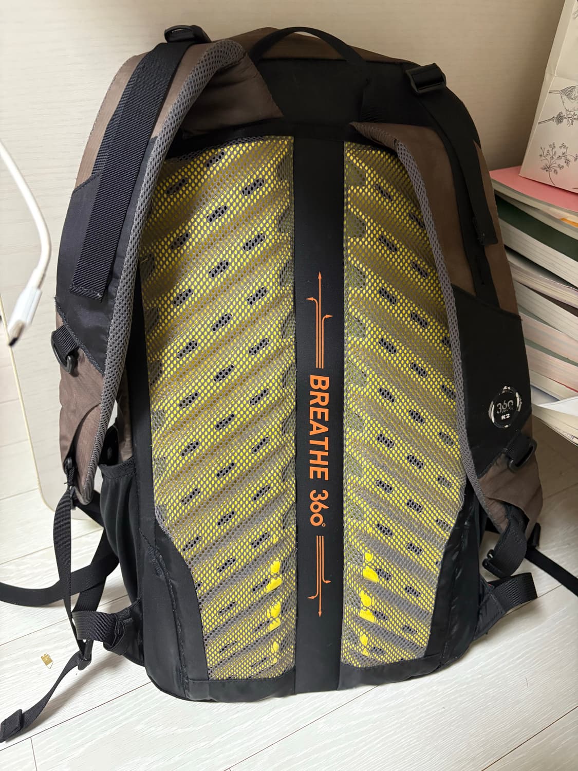 K2 빈티지 백팩 가방 브라운 갈색 상품이미지2