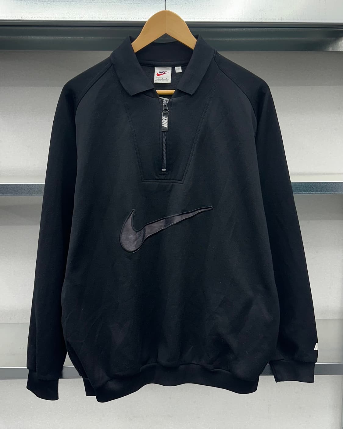 (105)90'S 나이키 반집업 맨투맨-M1985 상품이미지1