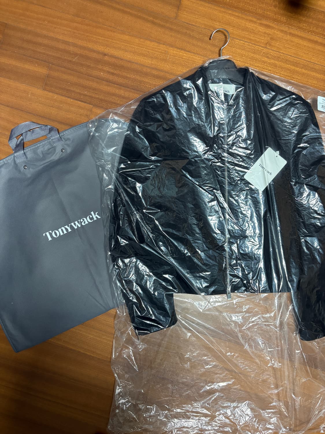 [M] 25fw 토니웩 스웨이드 레이서 자켓 상품이미지1