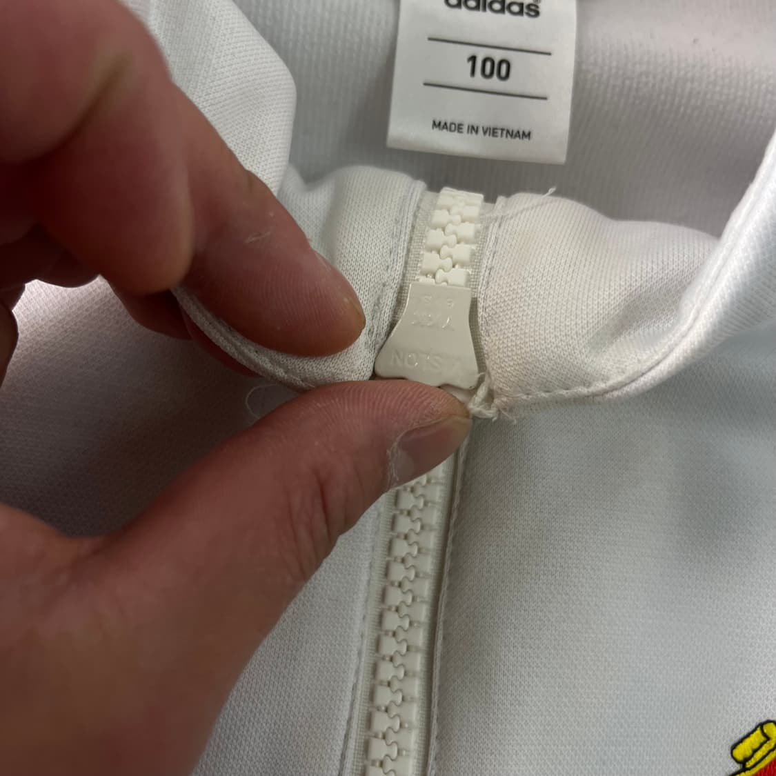 100 아디다스 맨유 흰빨 대장금 트랙탑 져지 상품이미지4