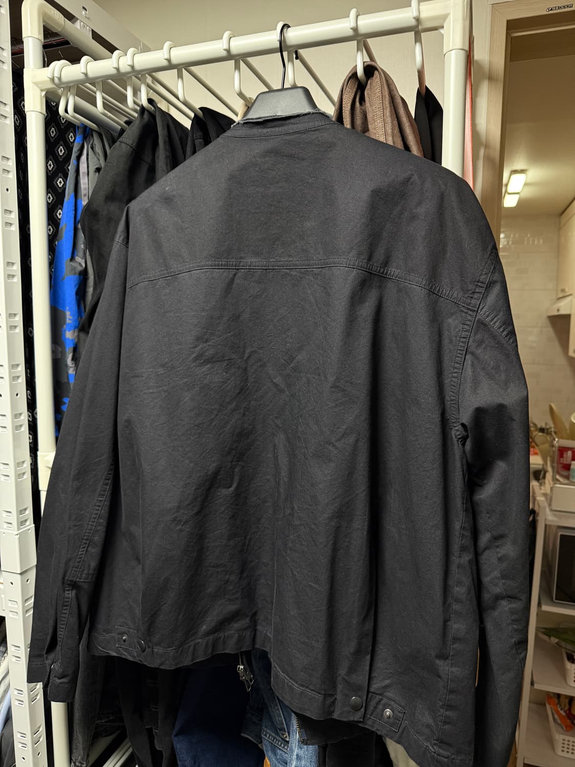 해칭룸 플라이트 자켓 블랙 4 사이즈 상품이미지3