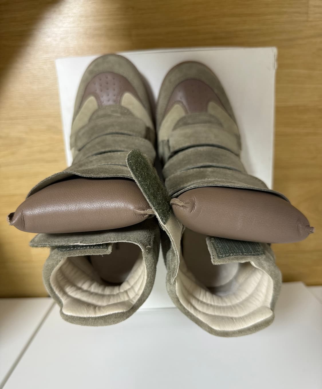 이자벨마랑 베켓 하이탑 웨지 스니커즈 신발 36 상품이미지6