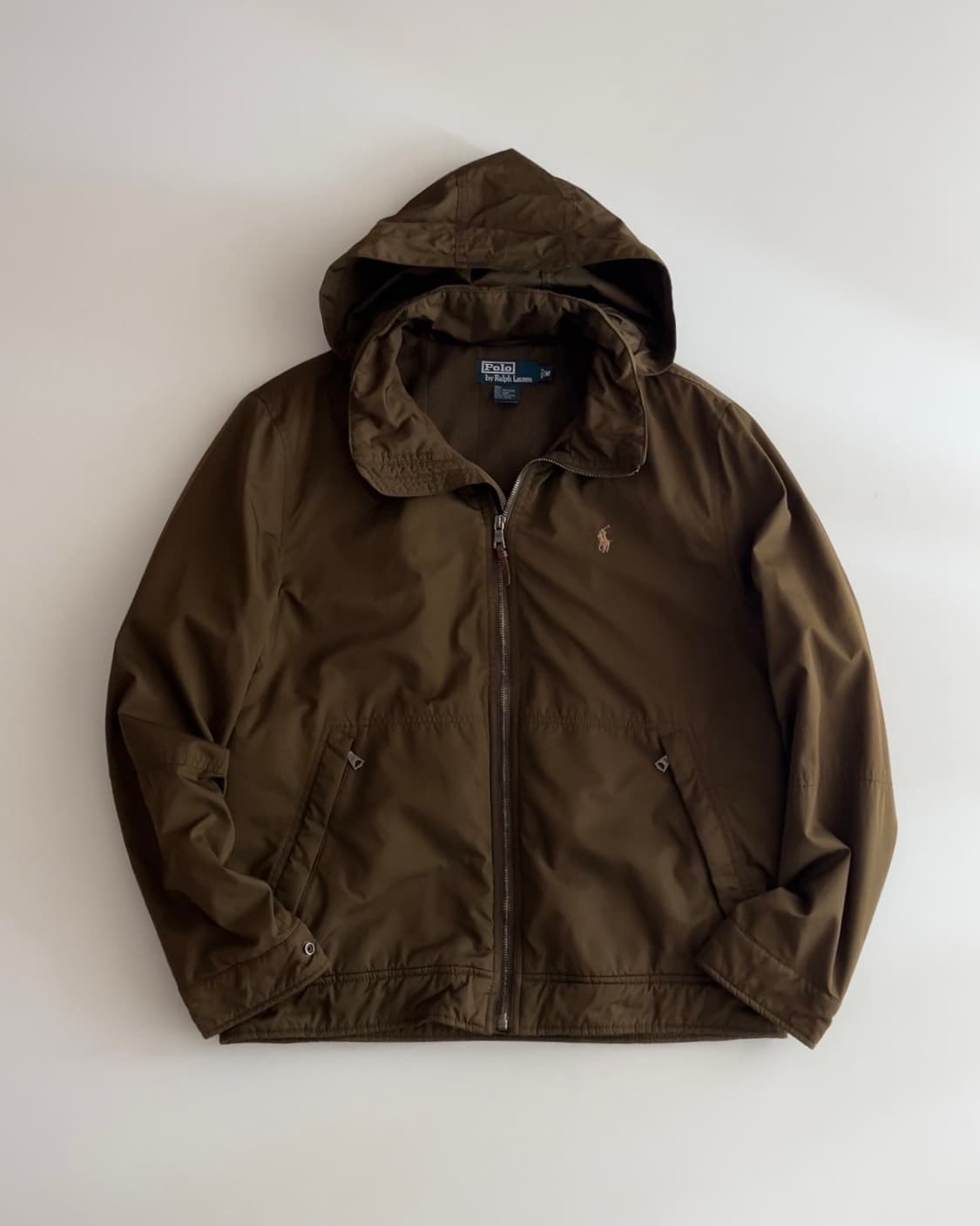 폴로 랄프로렌 카키 브라운 기모 블루종 자켓 M 상품이미지1