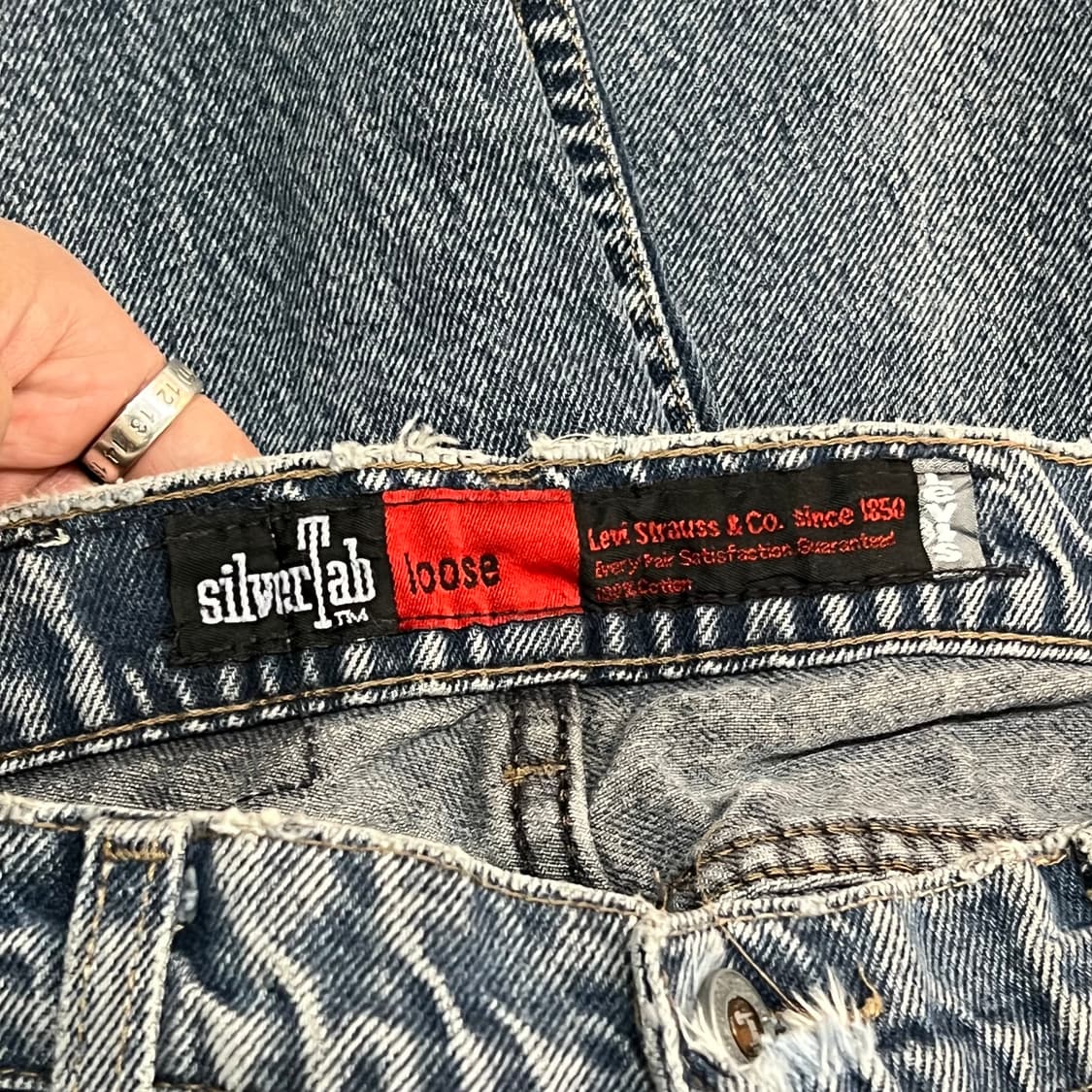  리바이스 실버탭 루즈핏 데님팬츠 y14422 상품이미지8
