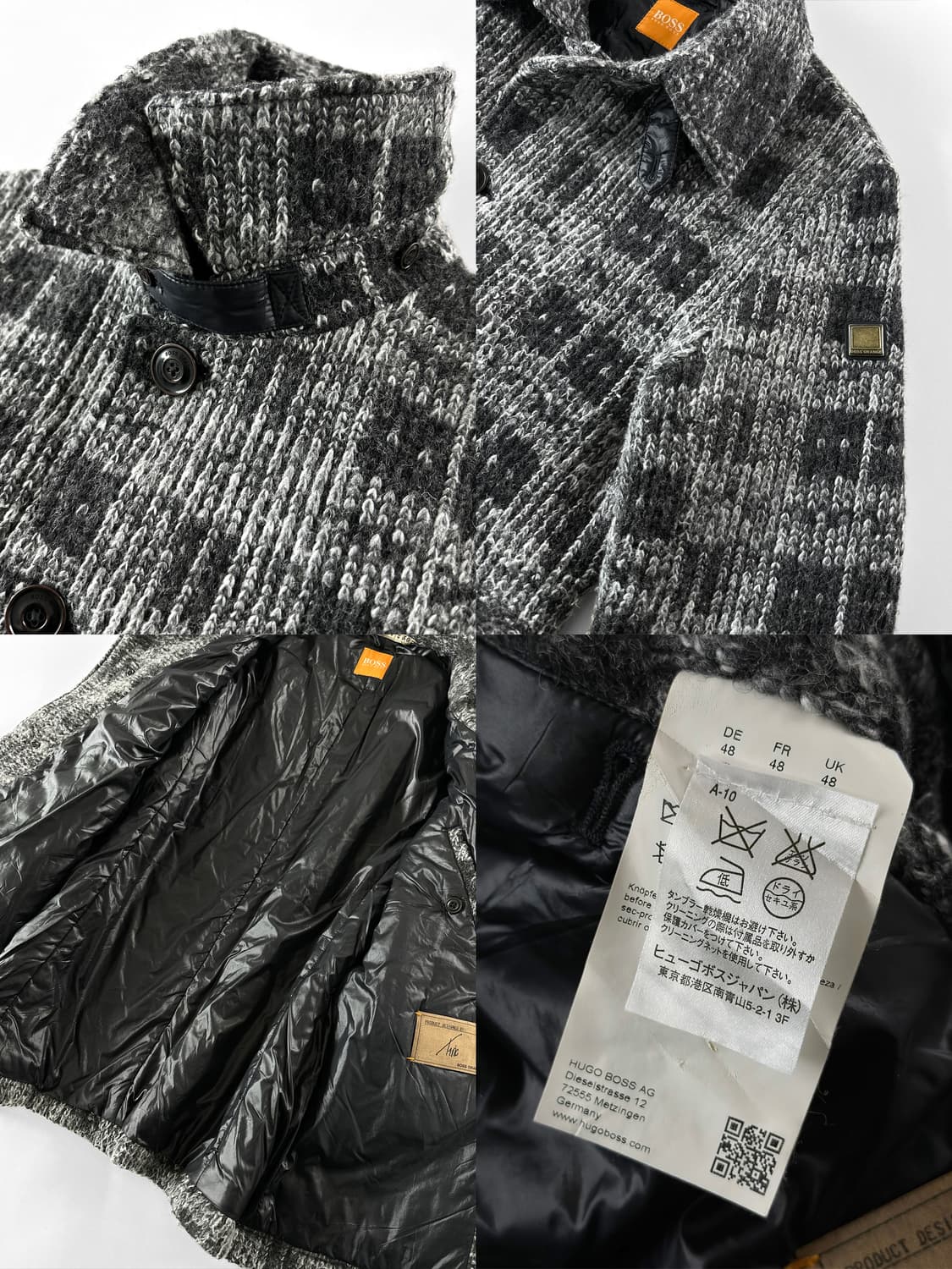 보스 오렌지 울 블랜드 자켓 상품이미지9