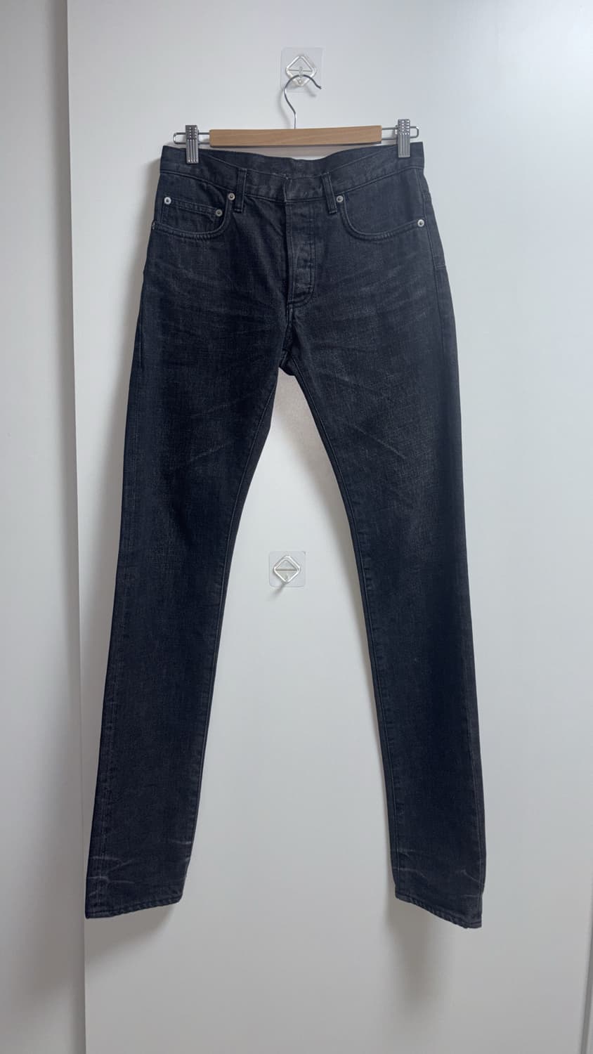 디올 옴므 블랙 흑청 데님 에디진 28 사이즈 상품이미지1