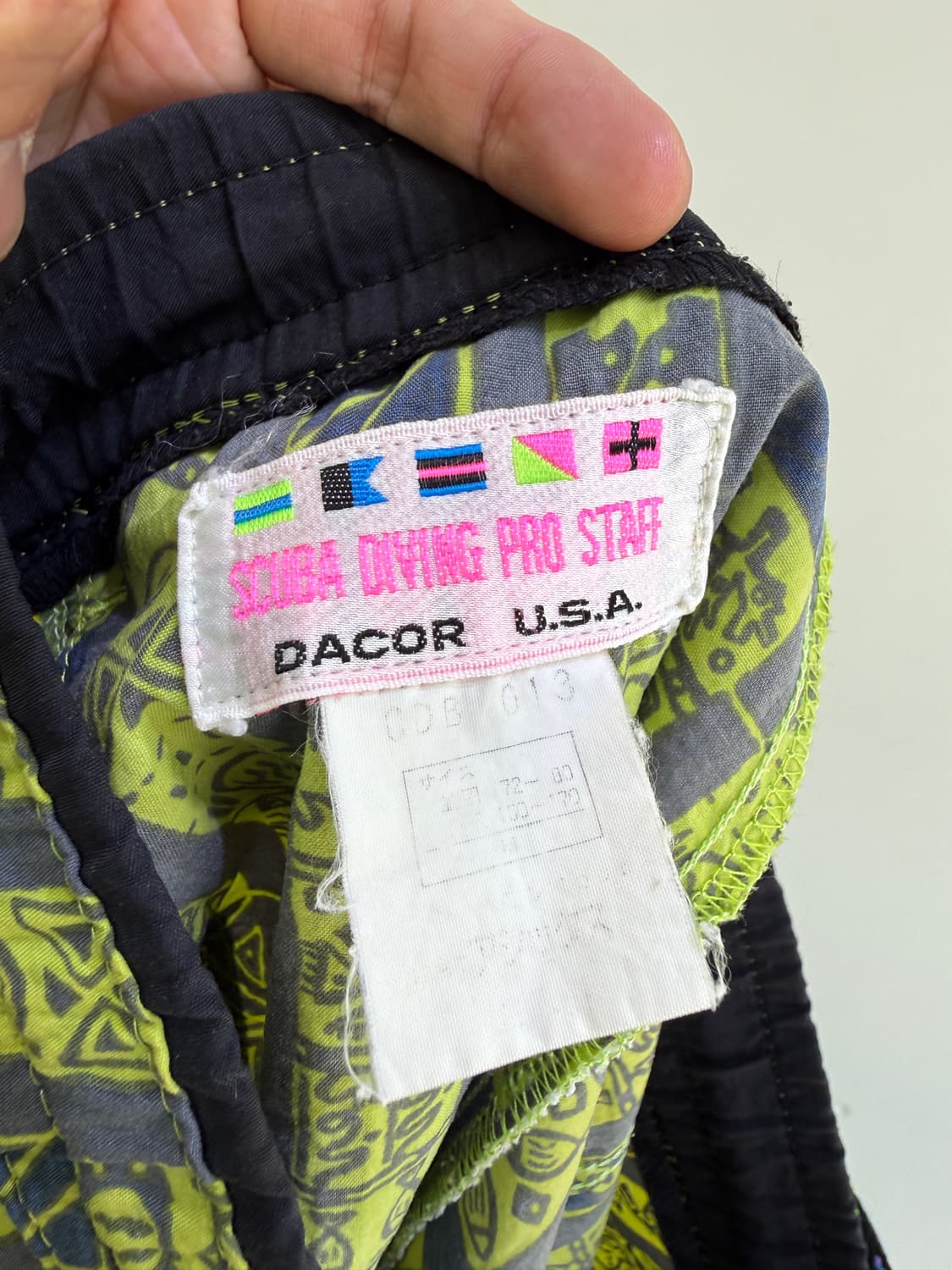 빈티지 DACOR USA 스윔 쇼츠  상품이미지6