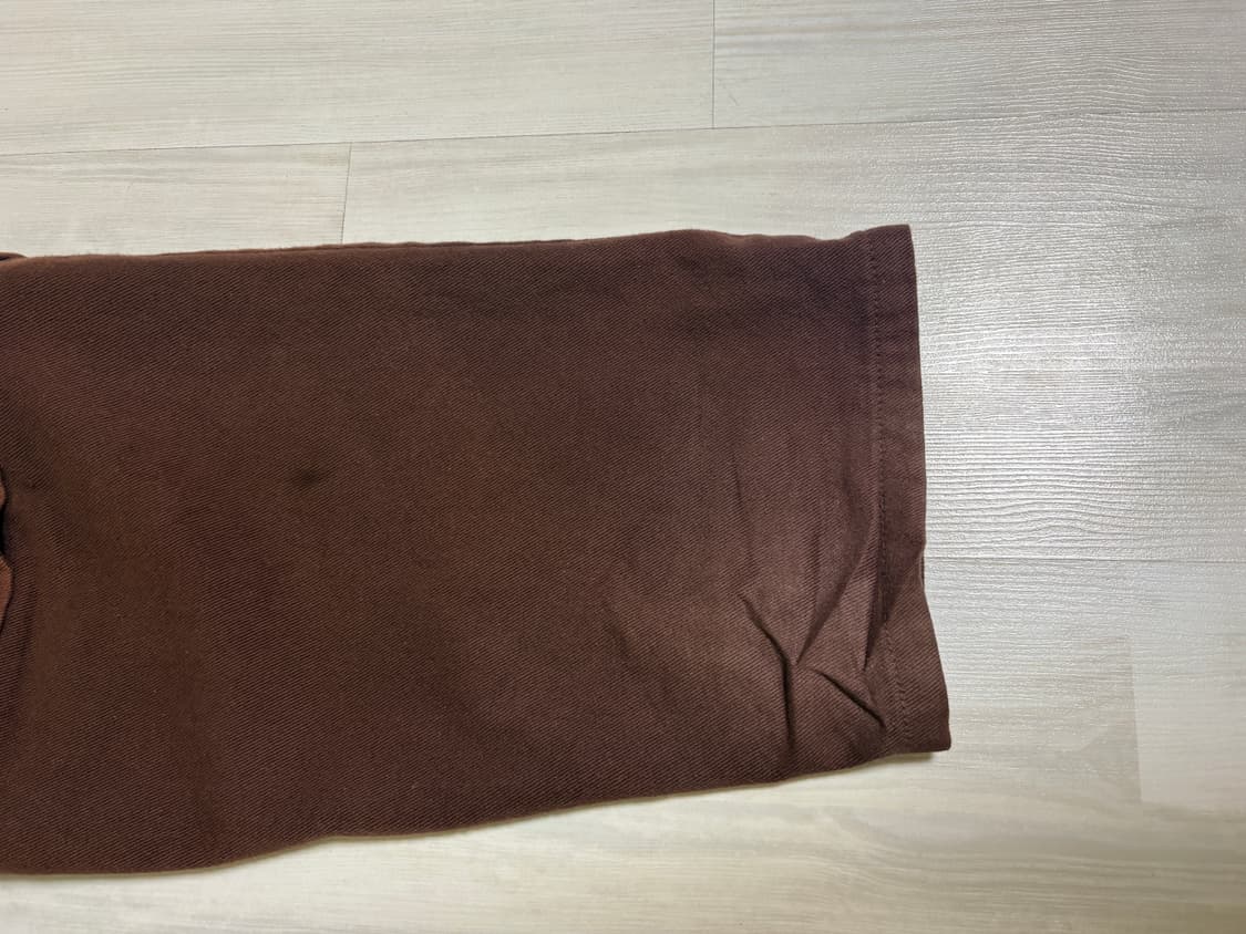 스타팀 브라운 배기 데님 32 상품이미지6