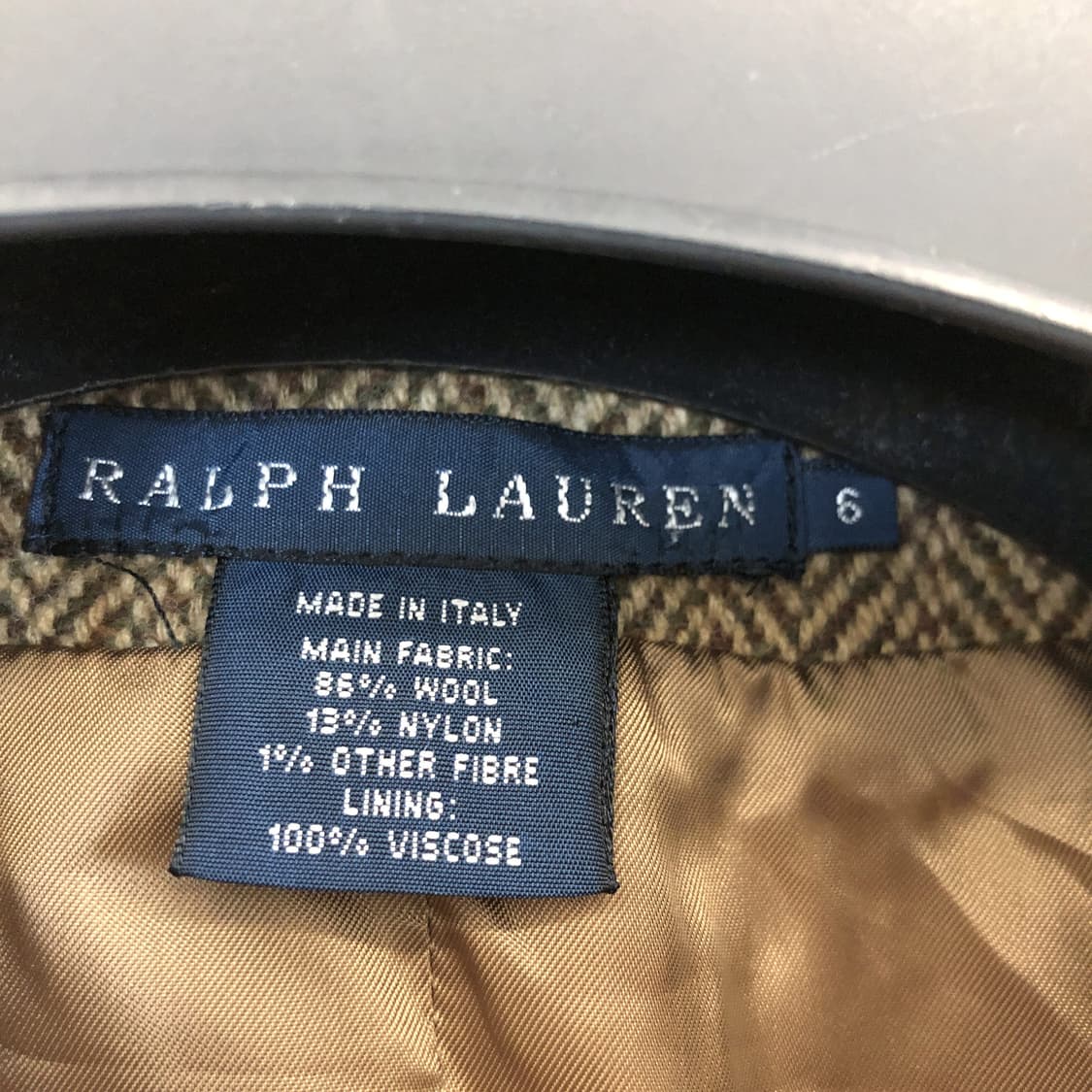 폴로 랄프로렌 이태리 헤링본 울자켓 95  상품이미지5