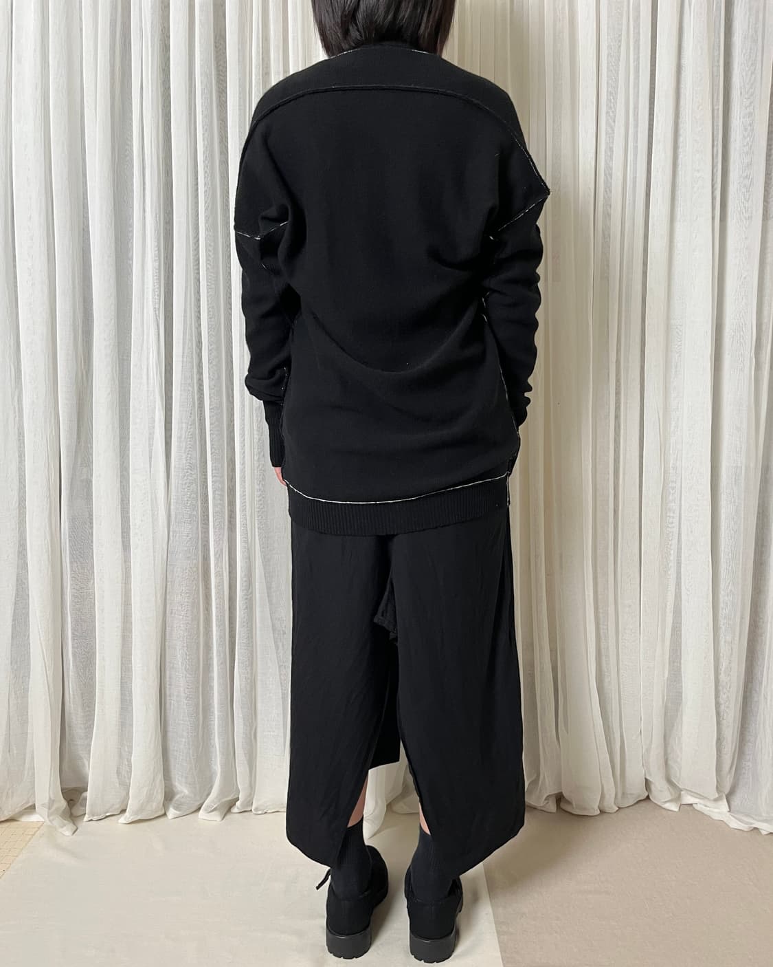 요지야마모토 기모노 스티치 가디건 yohji yamamoto Y’s 상품이미지8