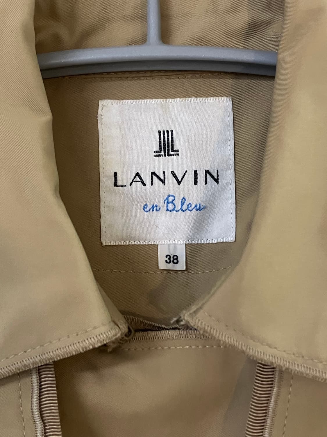 LANVIN en Bleu 플리츠 트렌치 코트 상품이미지3