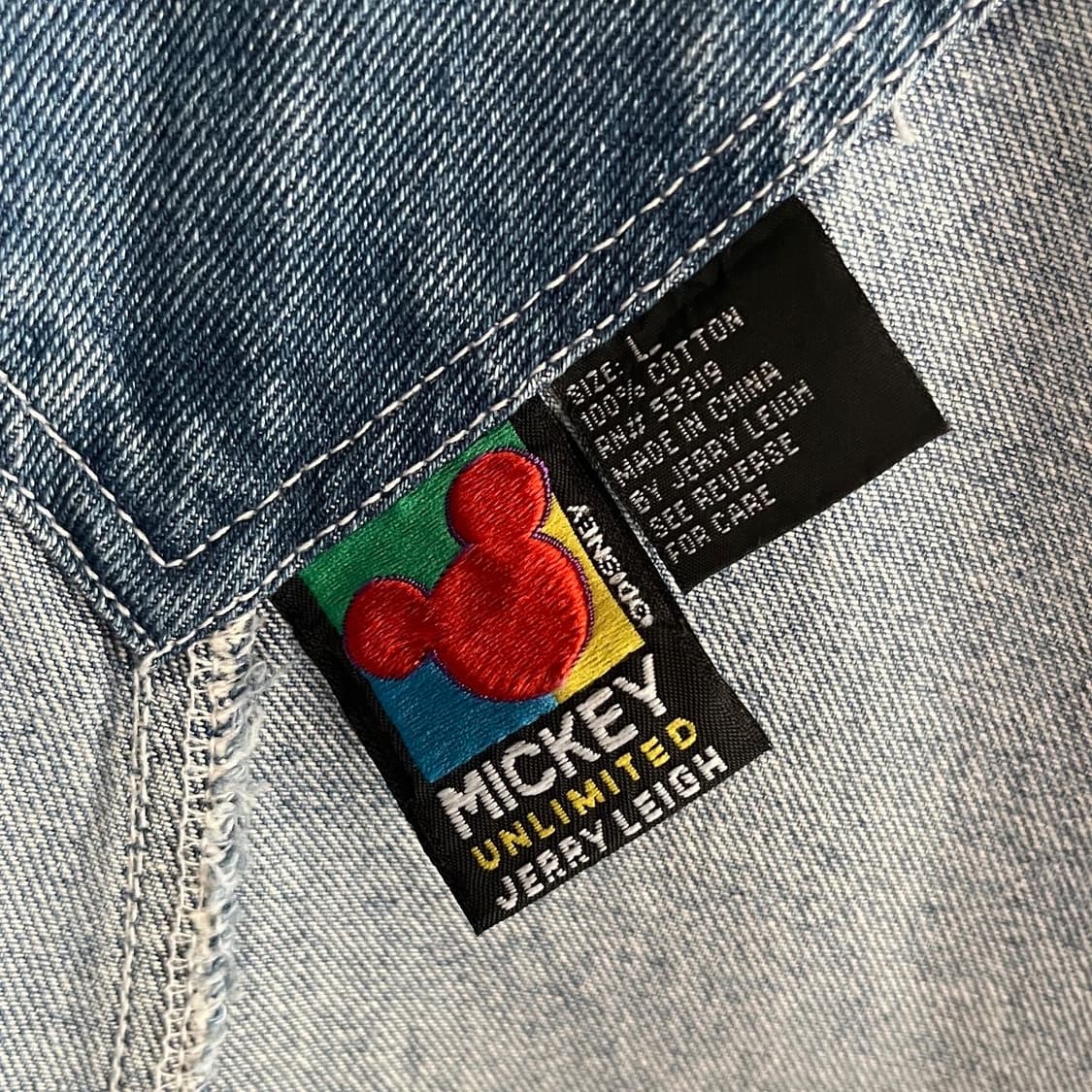 미키마우스 데님 오버롤 상품이미지5